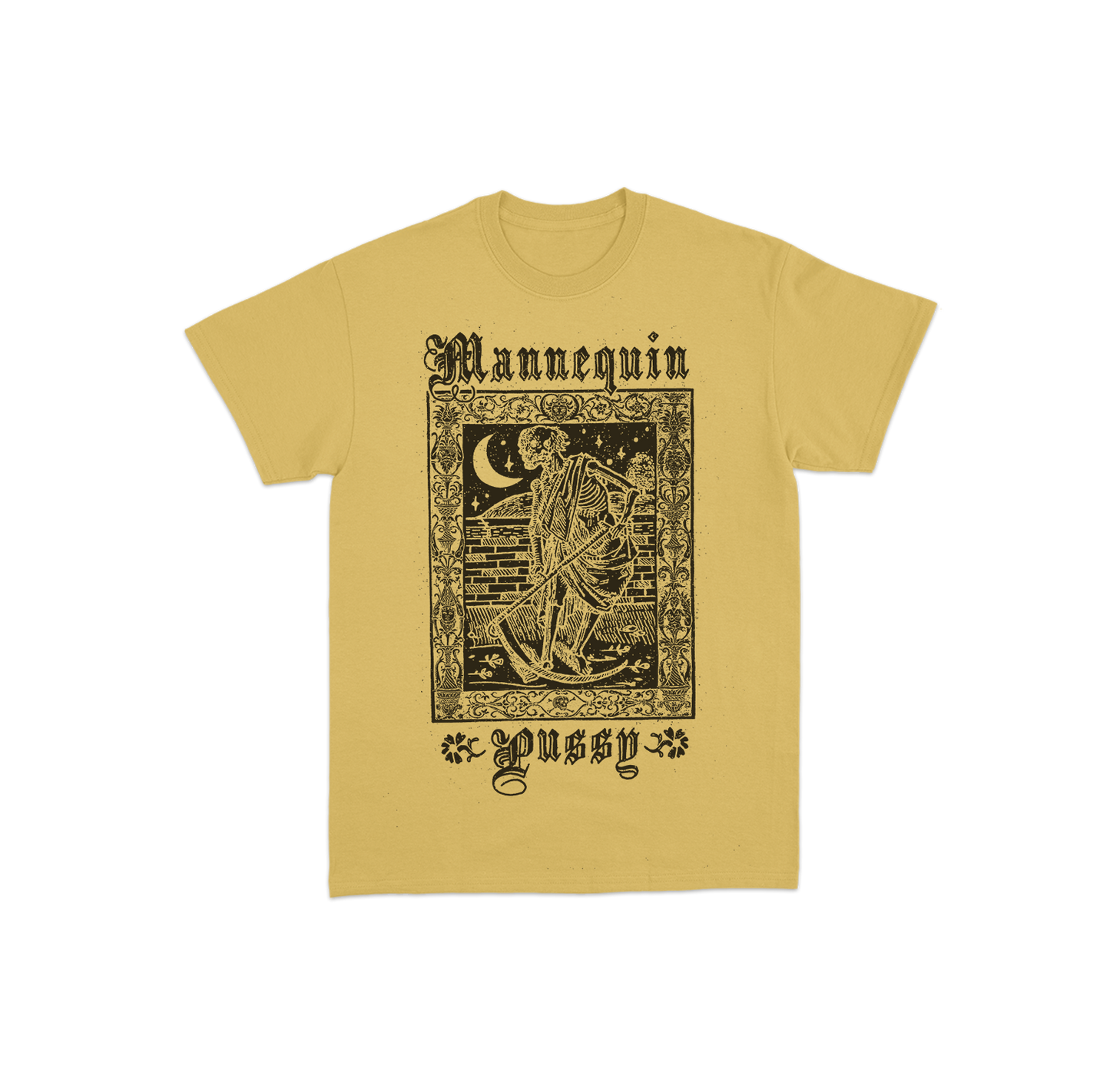 Skeleton Yellow T-Shirt